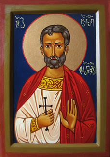 Click To Enlarge, Orthodox icon by Iconographer Tamara