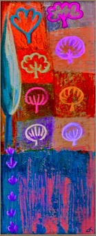 A garden is a planned space, usually outdoors, set aside for the cultivation, display, and enjoyment of plants and other forms of nature,  garden design idea, your yard into a beautiful place to play, relax, and entertain, Artist Tamara Rigishvili abstract, modern, contemporary fine art